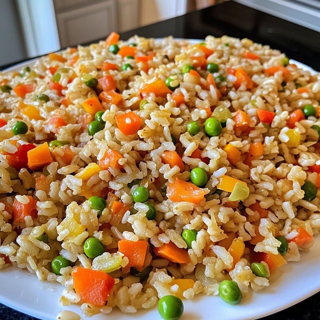 Gebratener Reis mit Gemüse