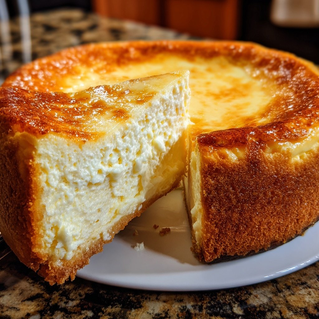 Käsekuchen klassisch gebacken