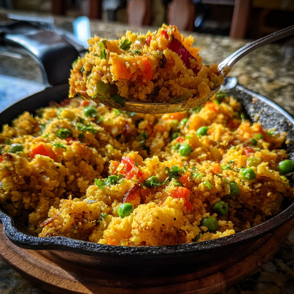 Blumenkohl Reis Pfanne