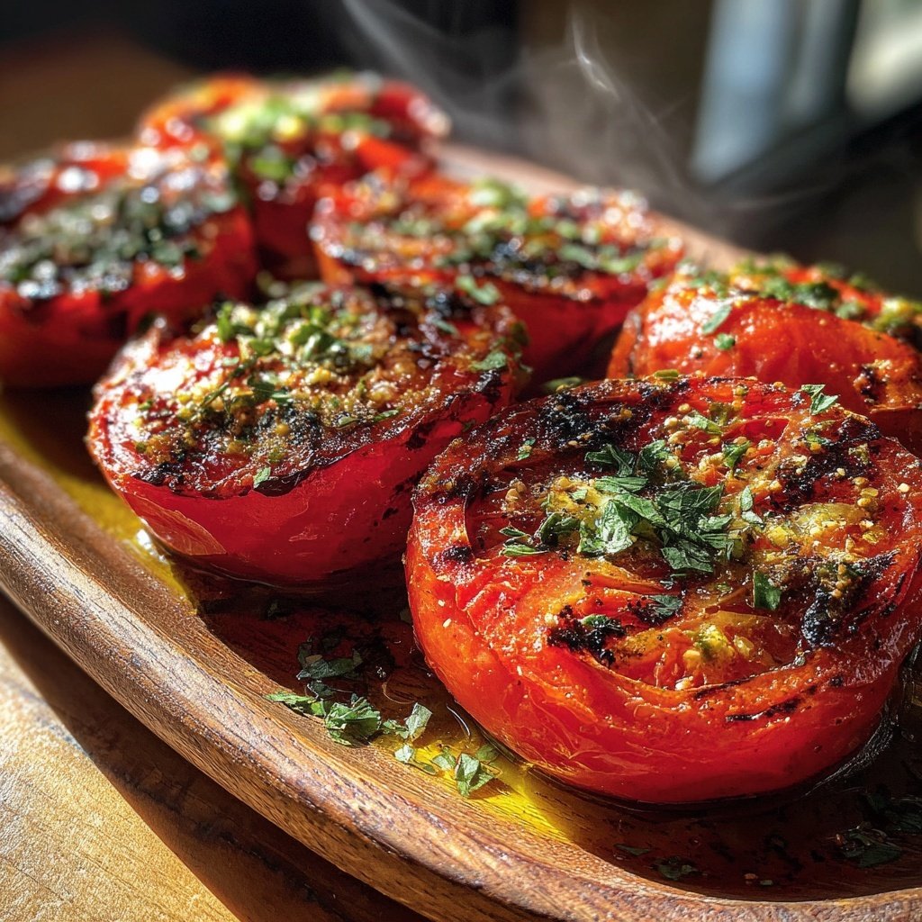 Gegrillte Tomaten Mit Kräutern