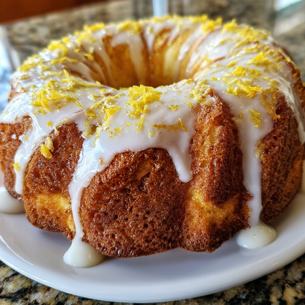 Zitronenkuchen aromatisch