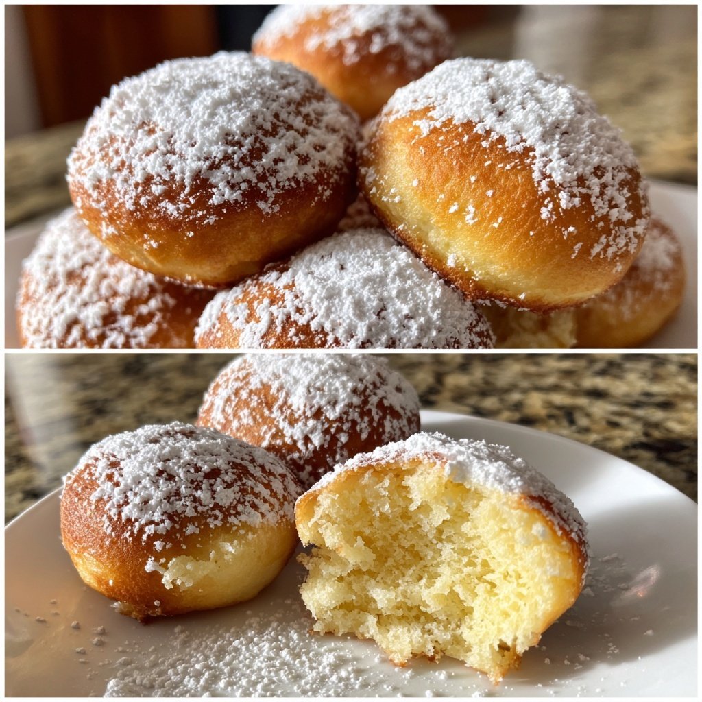 Quarkbällchen aus dem Ofen