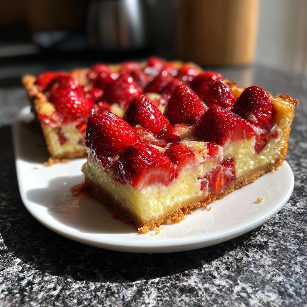 Erdbeerkuchen Vom Blech