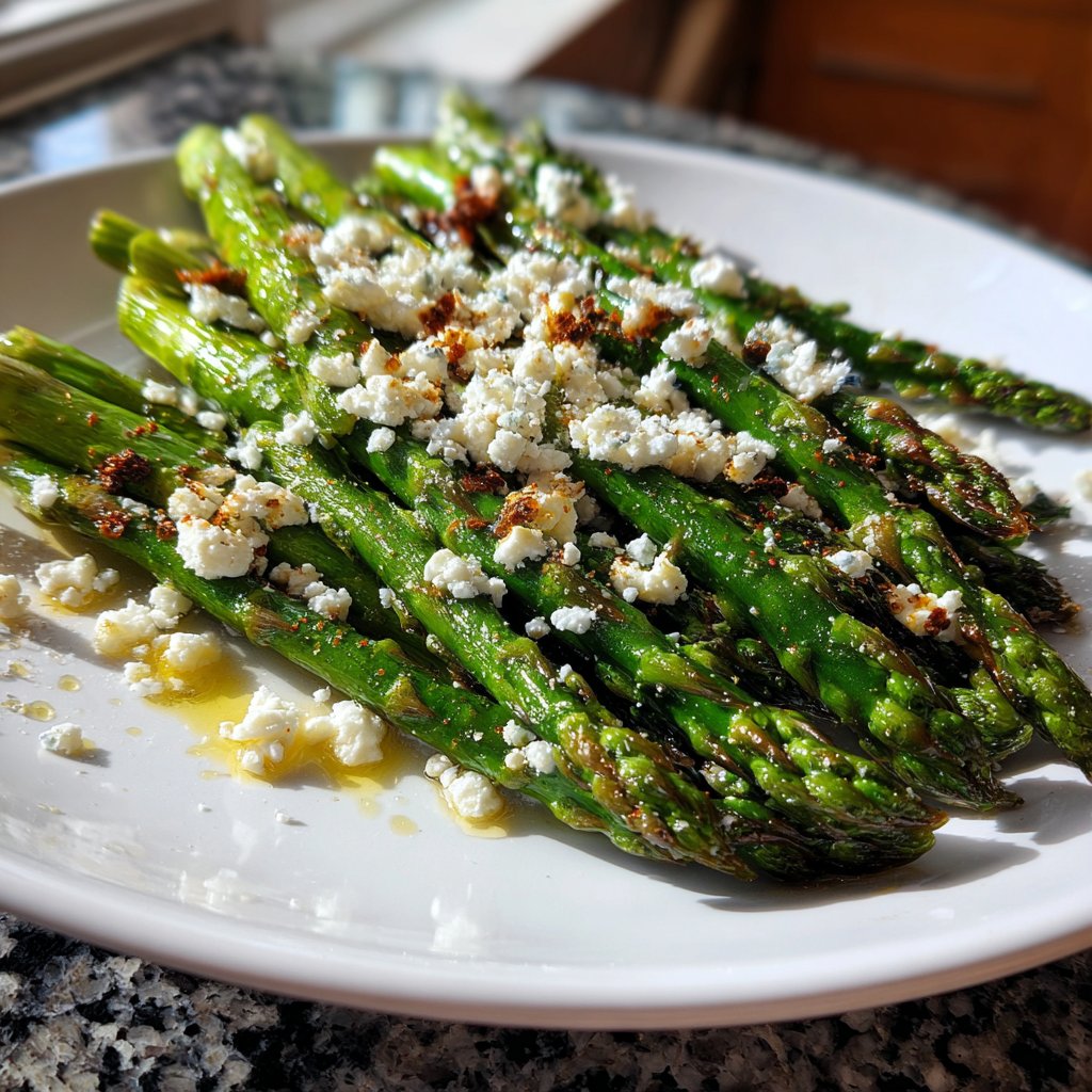 Grüner Spargel Mit Feta