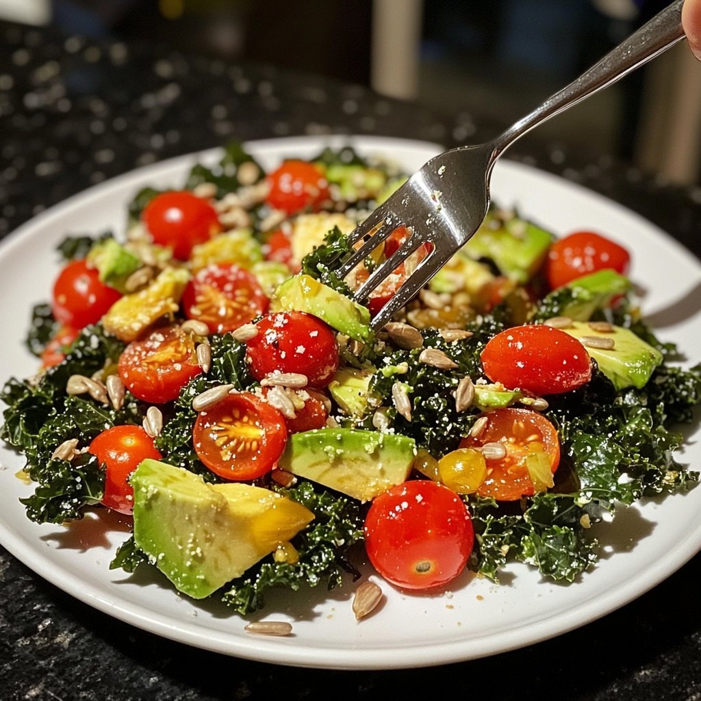 Wholesome Kale Delight – Frischer Salatgenuss