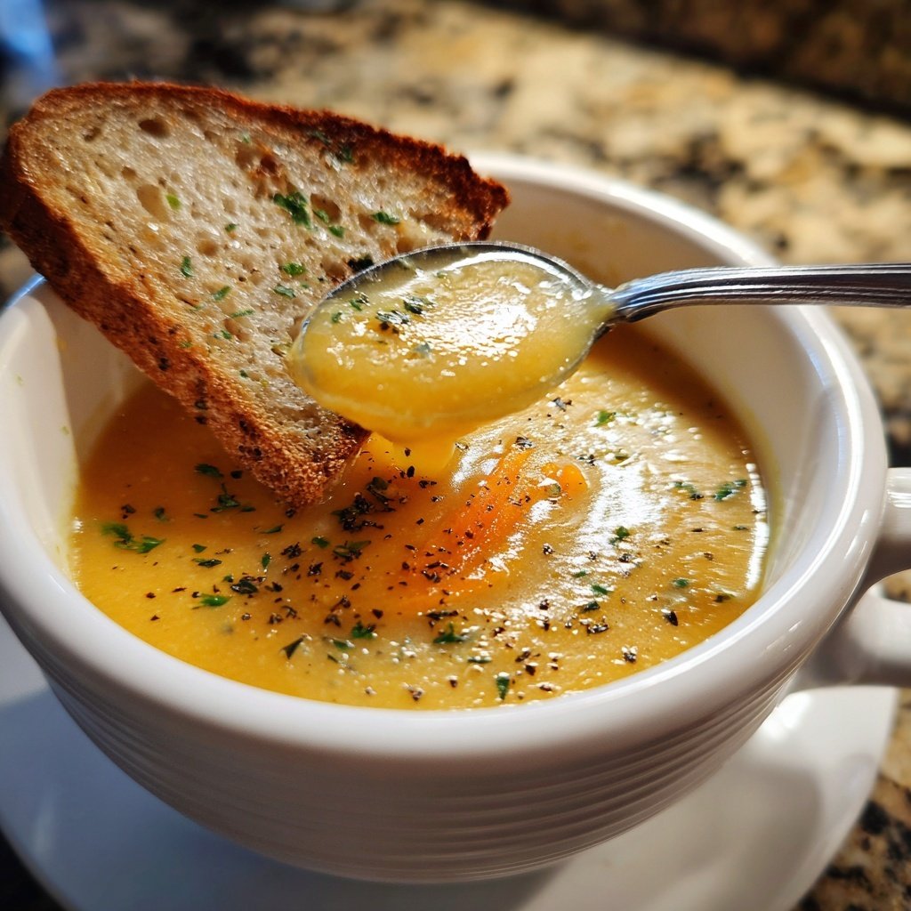 Blumenkohlsuppe mit Karotten